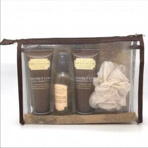 La Bella Provinia Coconut Lime Scented Body Care Gift Set New